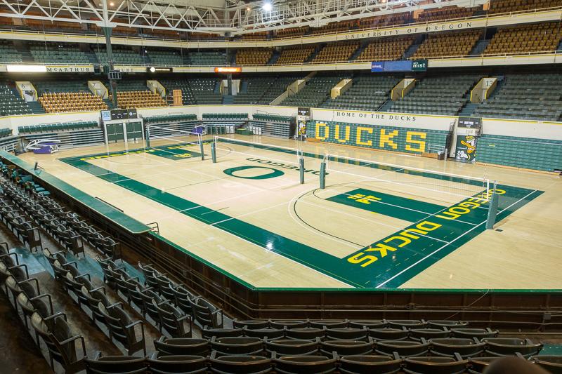 Oregon Basketball Court.